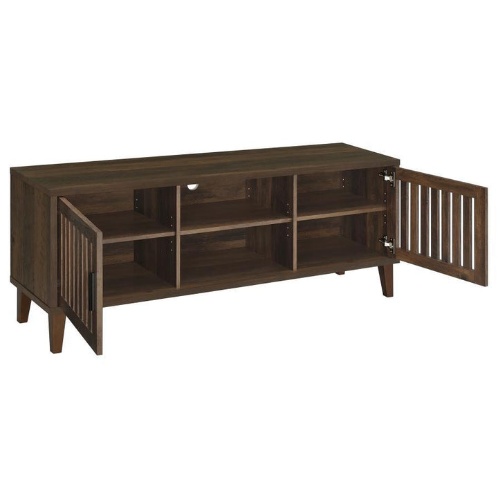 Sedona - 2 Door Engineered Wood TV Stand - Dark Pine TV Stand modern furniture Contempo Furniture