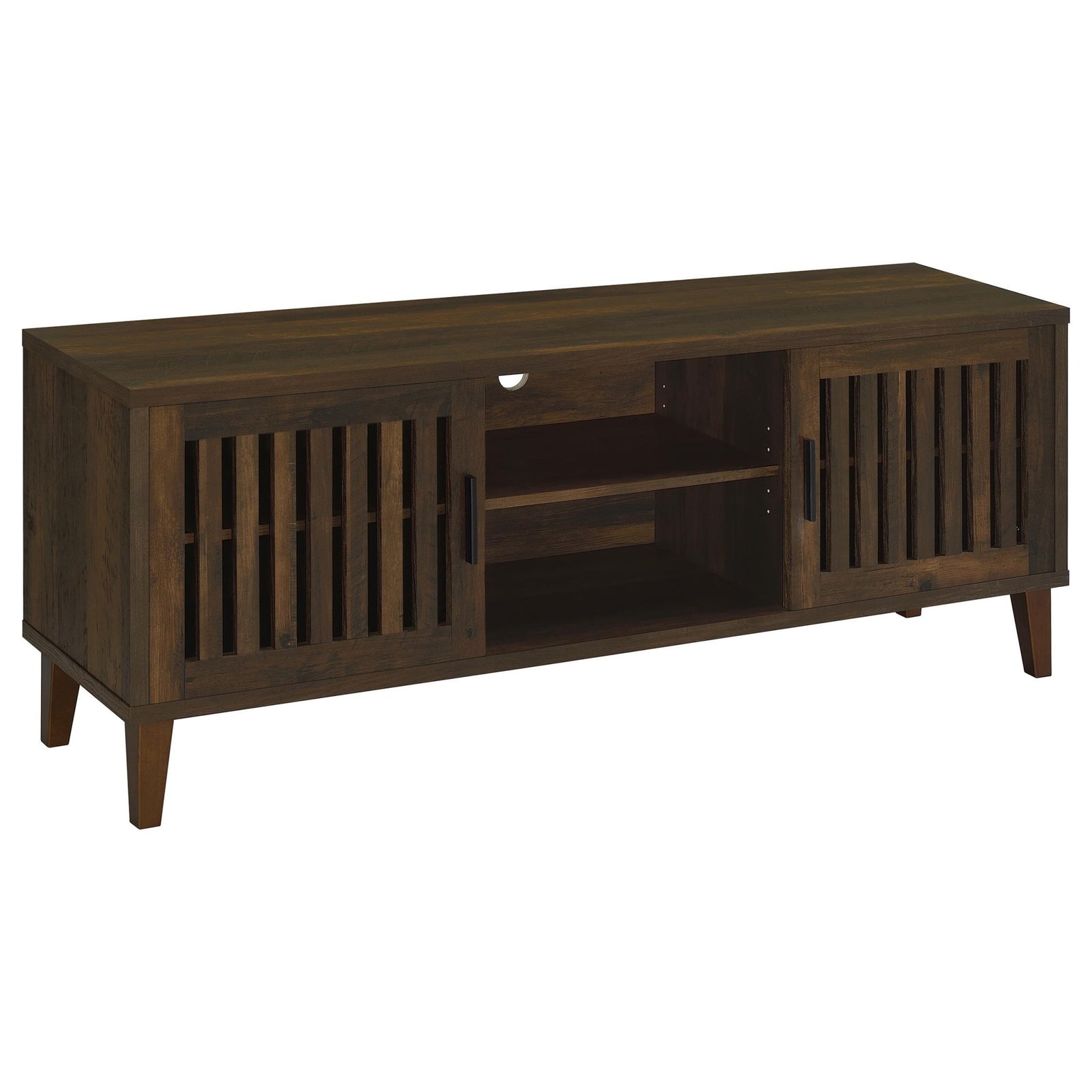 Sedona - 2 Door Engineered Wood TV Stand - Dark Pine TV Stand modern furniture Contempo Furniture
