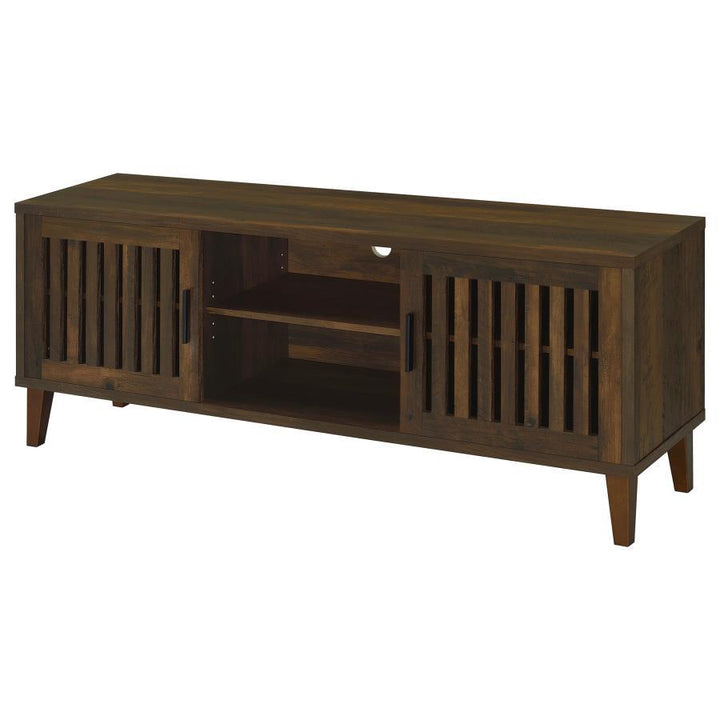 Sedona - 2 Door Engineered Wood TV Stand - Dark Pine TV Stand modern furniture Contempo Furniture