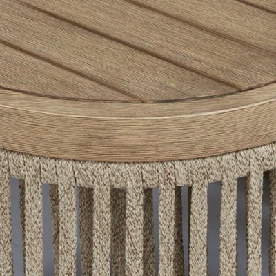 Serena Shores Outdoor Coffee Table - Beige Coffee Table modern furniture Contempo Furniture