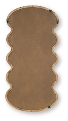 Serendis Accent Mirror - Light Brown Accent Mirror modern furniture Contempo Furniture