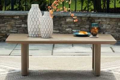 Serene Bay Outdoor Coffee Table - Dark Brown Coffee Table modern furniture Contempo Furniture