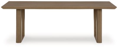 Serene Bay Outdoor Dining Table - Dark Brown Dining Table modern furniture Contempo Furniture