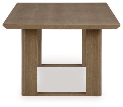 Serene Bay Outdoor Dining Table - Dark Brown Dining Table modern furniture Contempo Furniture