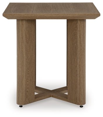 Serene Bay Outdoor End Table - Dark Brown End Table modern furniture Contempo Furniture