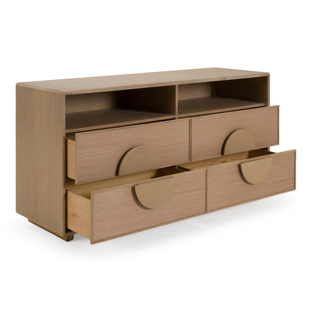 Sergio - Modern Natural Oak Dresser