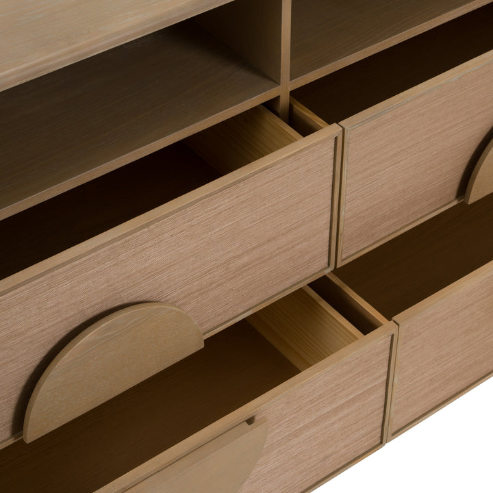 Sergio - Modern Natural Oak Dresser