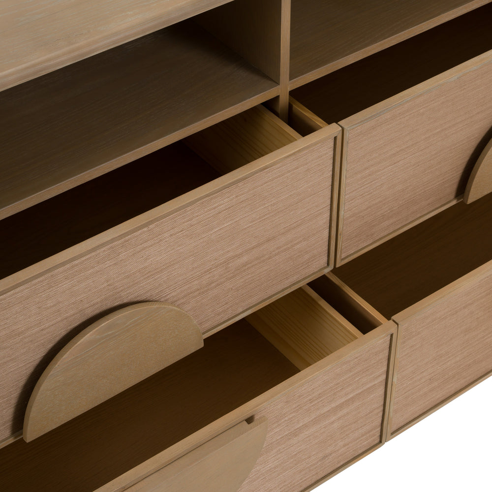 Sergio - Modern Natural Oak Dresser - View 6