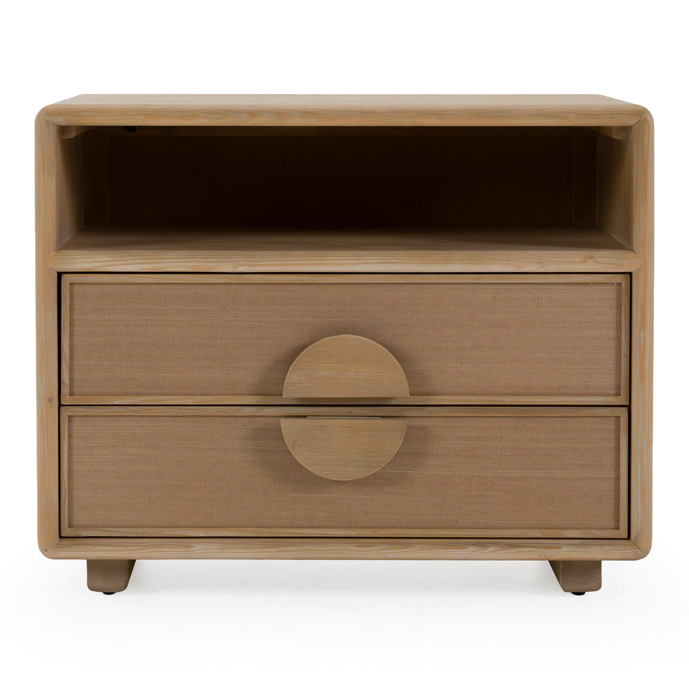 Sergio - Modern Natural Oak Nightstand