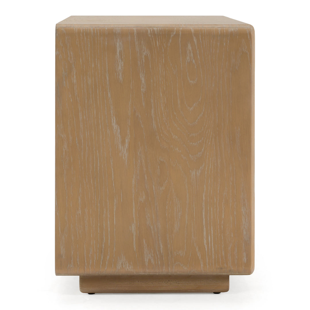 Sergio - Modern Natural Oak Nightstand