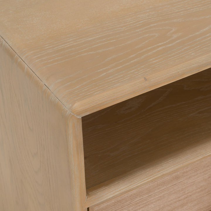 Sergio - Modern Natural Oak Nightstand