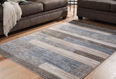 Sethburn 8' x 10' Rug - Gray Area Rug modern furniture Contempo Furniture