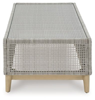 Seton Creek Outdoor Coffee Table - Dark Gray Coffee Table modern furniture Contempo Furniture