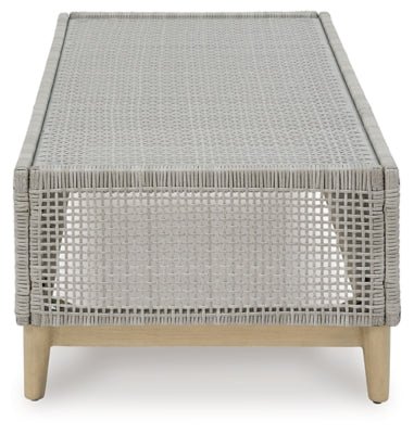 Seton Creek Outdoor Coffee Table - Dark Gray Coffee Table modern furniture Contempo Furniture