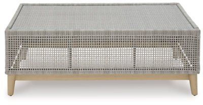 Seton Creek Outdoor Coffee Table - Dark Gray Coffee Table modern furniture Contempo Furniture