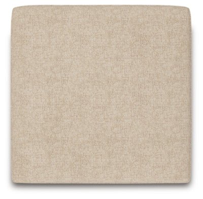 Seyler Oversized Accent Ottoman - Beige Accent Ottoman modern furniture Contempo Furniture
