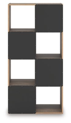 Shallifer Eight Cube Organizer - Dark Brown Cube Organizers modern furniture Contempo Furniture