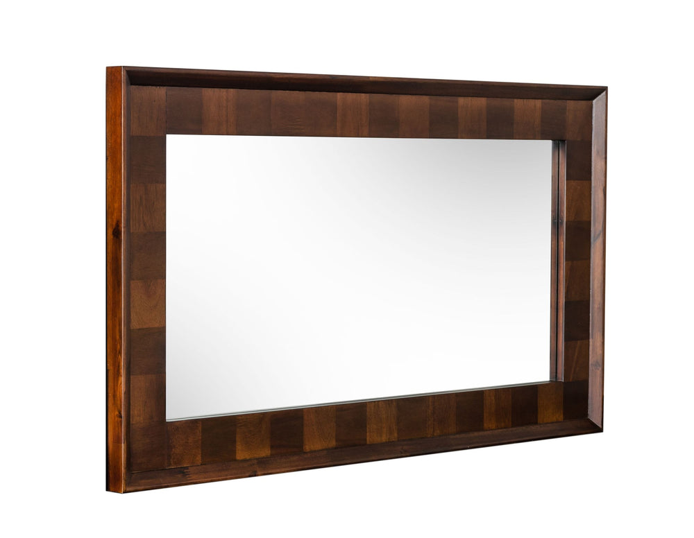 Shane - Modern Acacia Mirror