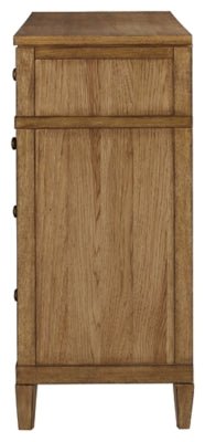 Sharlance Dresser - Light Brown Dresser modern furniture Contempo Furniture