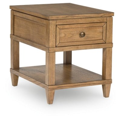 Sharlance End Table - Light Brown End Table modern furniture Contempo Furniture