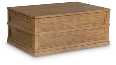 Sharlance Lift - Top Coffee Table - Light Brown Cocktail Table modern furniture Contempo Furniture