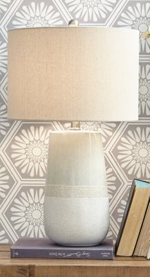 Shavon Table Lamp - Beige Table Lamp modern furniture Contempo Furniture