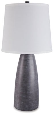 Shavontae Table Lamp (Set of 2) - Gray Table Lamp modern furniture Contempo Furniture