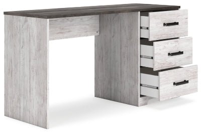 Shawburn 54" Home Office Desk - White Writing Desk modern furniture Contempo Furniture