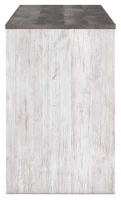Shawburn 54" Home Office Desk - White Writing Desk modern furniture Contempo Furniture