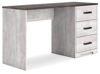 Shawburn 54" Home Office Desk - White Writing Desk modern furniture Contempo Furniture