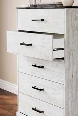 Shawburn Chest of Drawers - Light Brown Accent Chest modern furniture Contempo Furniture