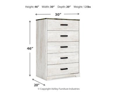 Shawburn Chest of Drawers - Light Brown Accent Chest modern furniture Contempo Furniture