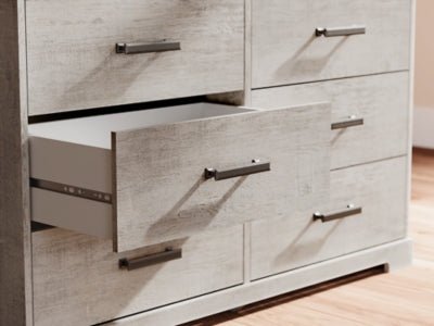 Shawburn Dresser - Gray Dresser modern furniture Contempo Furniture