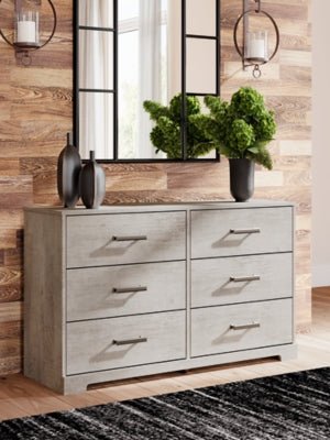 Shawburn Dresser - Gray Dresser modern furniture Contempo Furniture
