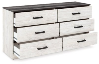 Shawburn Dresser - Light Brown Dresser modern furniture Contempo Furniture