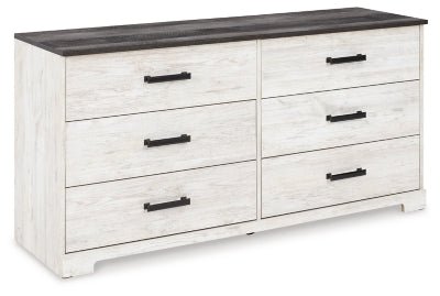 Shawburn Dresser - Light Brown Dresser modern furniture Contempo Furniture