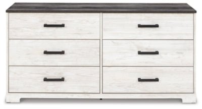 Shawburn Dresser - White Dresser modern furniture Contempo Furniture