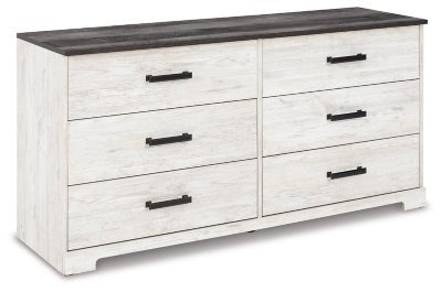 Shawburn Dresser - White Dresser modern furniture Contempo Furniture