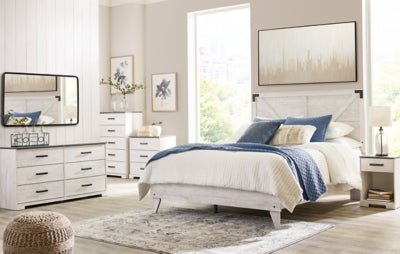 Shawburn Dresser - White Dresser modern furniture Contempo Furniture