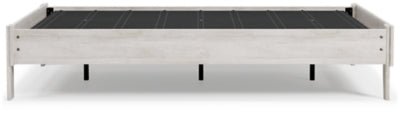 Shawburn Full Platform Bed - White Platform Bed modern furniture Contempo Furniture