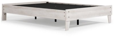 Shawburn Full Platform Bed - White Platform Bed modern furniture Contempo Furniture