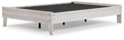 Shawburn Full Platform Bed - White Platform Bed modern furniture Contempo Furniture