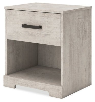 Shawburn Nightstand - Gray Accent Nightstand modern furniture Contempo Furniture