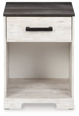 Shawburn Nightstand - White Accent Nightstand modern furniture Contempo Furniture