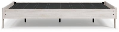 Shawburn Queen Platform Bed - White Platform Bed modern furniture Contempo Furniture