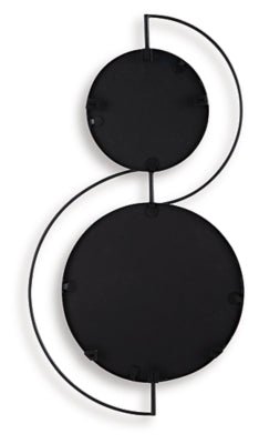 Shayham Accent Mirror - Black Accent Mirror modern furniture Contempo Furniture