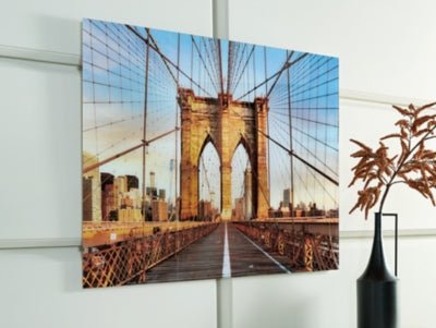 Shayward Wall Art - Dark Brown Wall Decor modern furniture Contempo Furniture