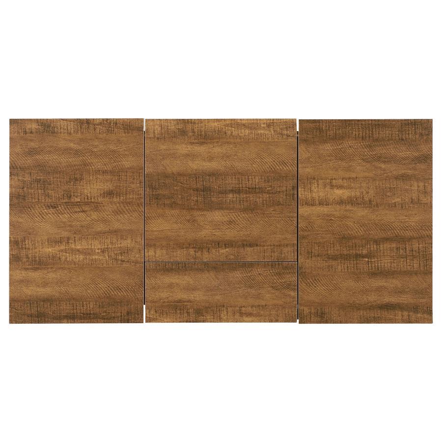 Sheeran - Writing Desk With Storage - Rustic Amber Writing Desk modern furniture Contempo Furniture