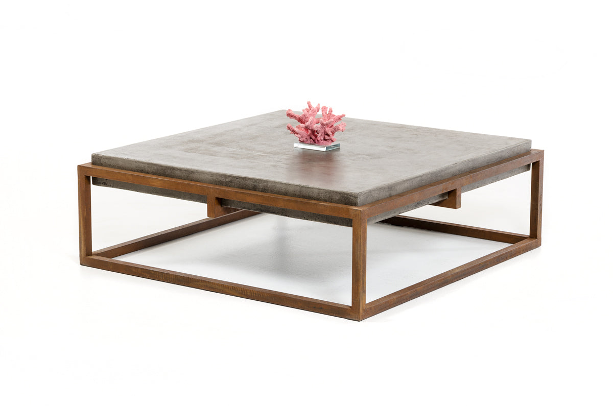 Shepard Modern Concrete Coffee Table