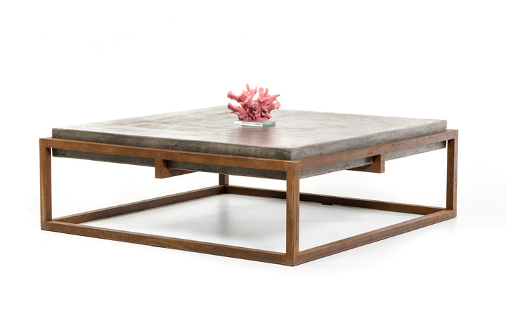 Shepard Modern Concrete Coffee Table
